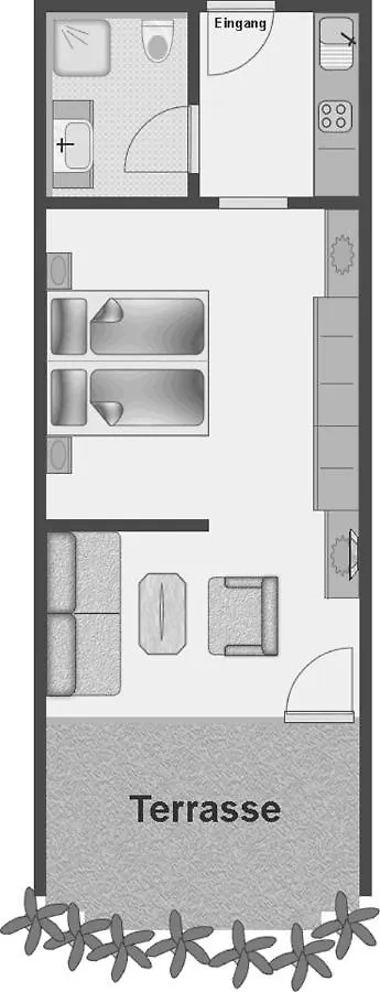 Apartmán Chalet Edelweiss Pfronten 0*,